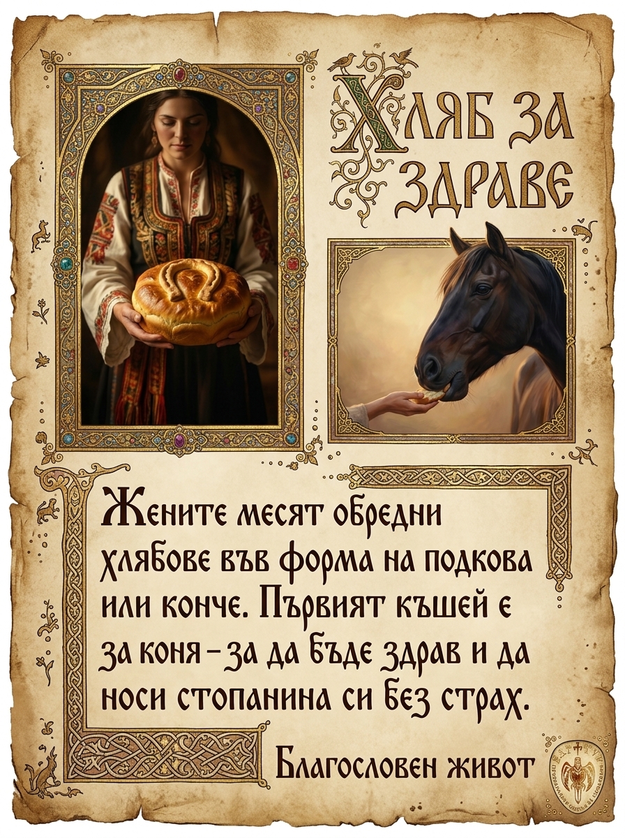 Кон в конюшнята на лунна светлина